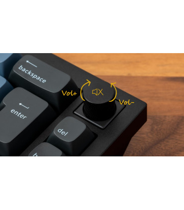 Keychron Q2 Black QMK Red Switch (ANSI) w/Knob