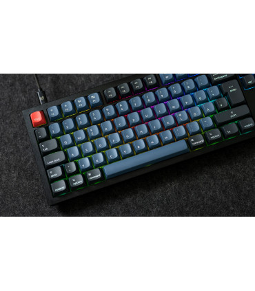 Keychron Q6 Black QMK Brown Switch (ISO-CH) w/Knob