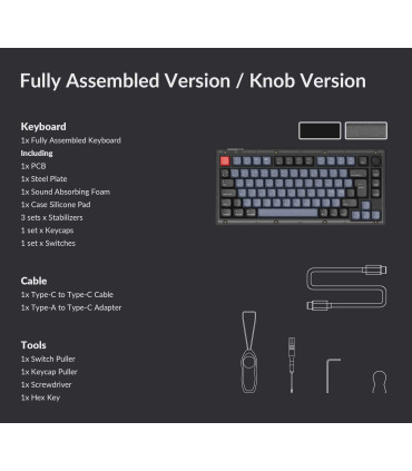 Die Keychron V1 - Ihre neue mechanische Tastatur mit Schweizer Layout