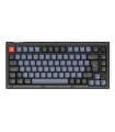 Keychron V1 Frosted Black Brown Switch (ISO-CH) w/Knob