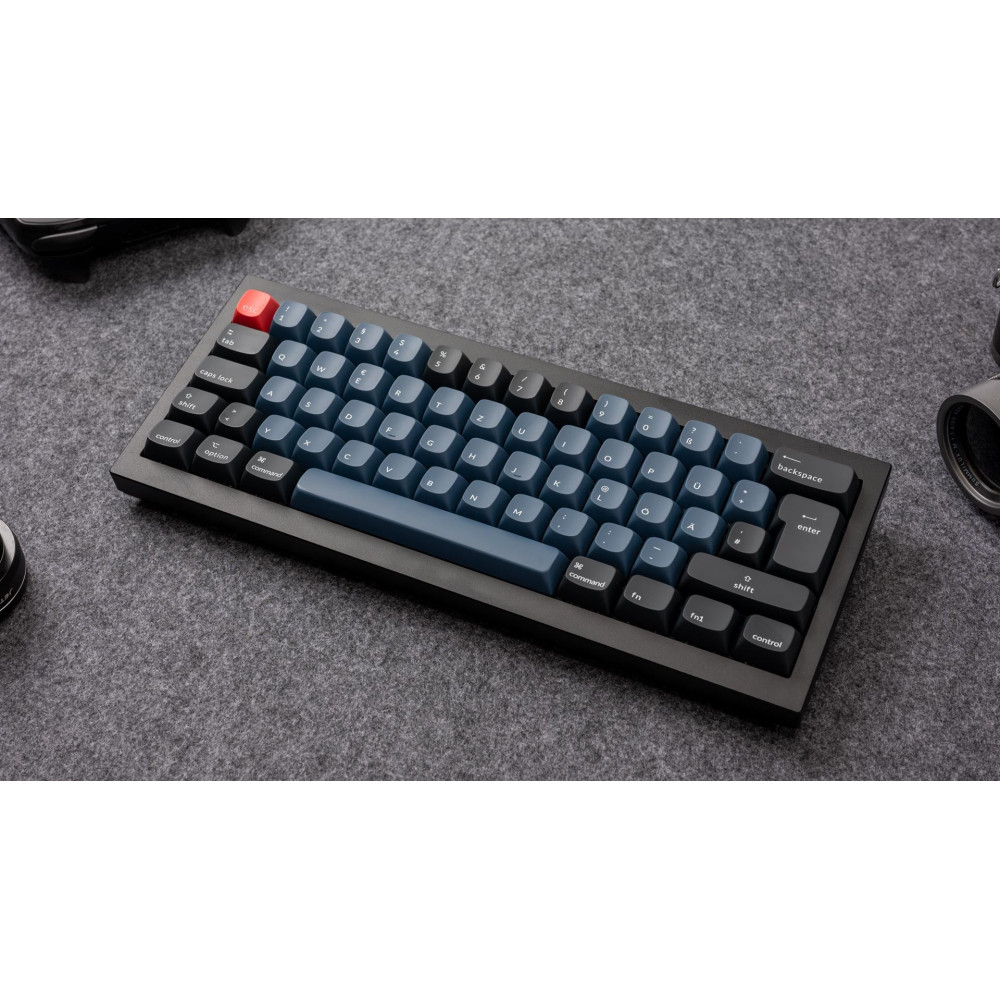 Keychron Q3 Black QMK Brown Switch (ANSI) avec bouton