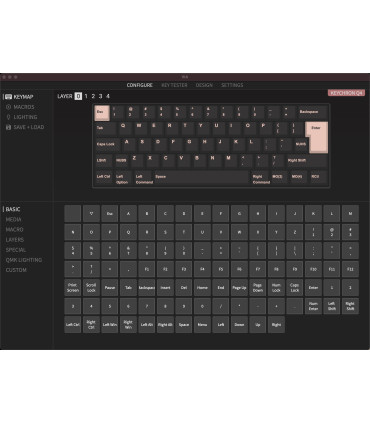 Keychron Q3 Black QMK Brown Switch (ANSI) w/Knob