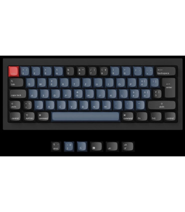 Keychron Q3 Black QMK Brown Switch (ANSI) avec bouton
