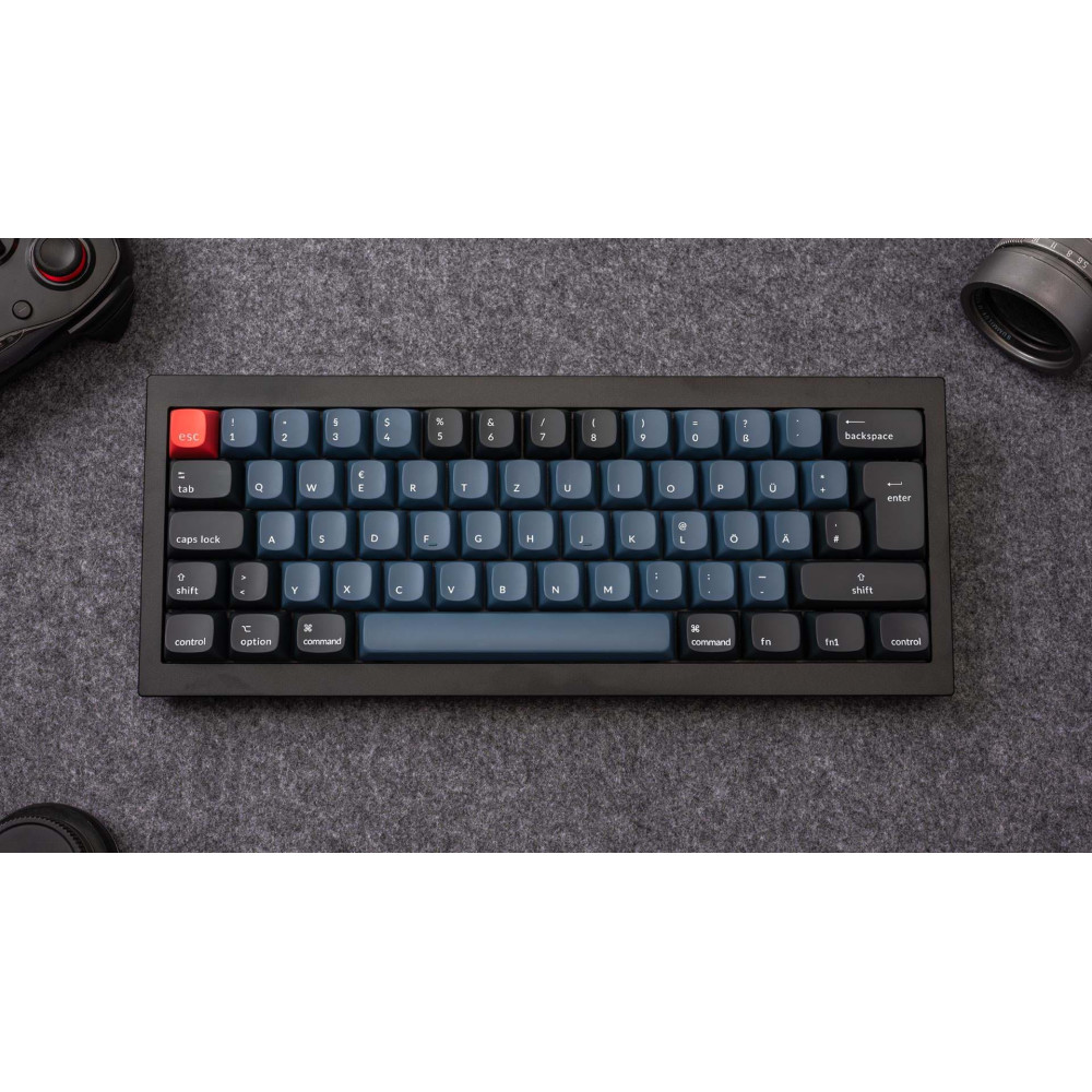 Keychron Q3 Black QMK Brown Switch (ANSI) avec bouton