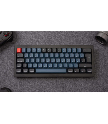 Keychron Q3 Black QMK Brown Switch (ANSI) avec bouton