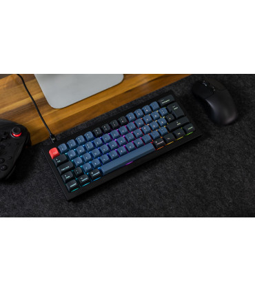 Keychron Q3 Black QMK Brown Switch (ANSI) avec bouton