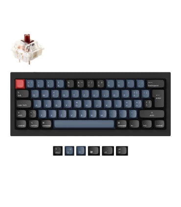 Keychron Q3 Black QMK Brown Switch (ANSI) w/Knob