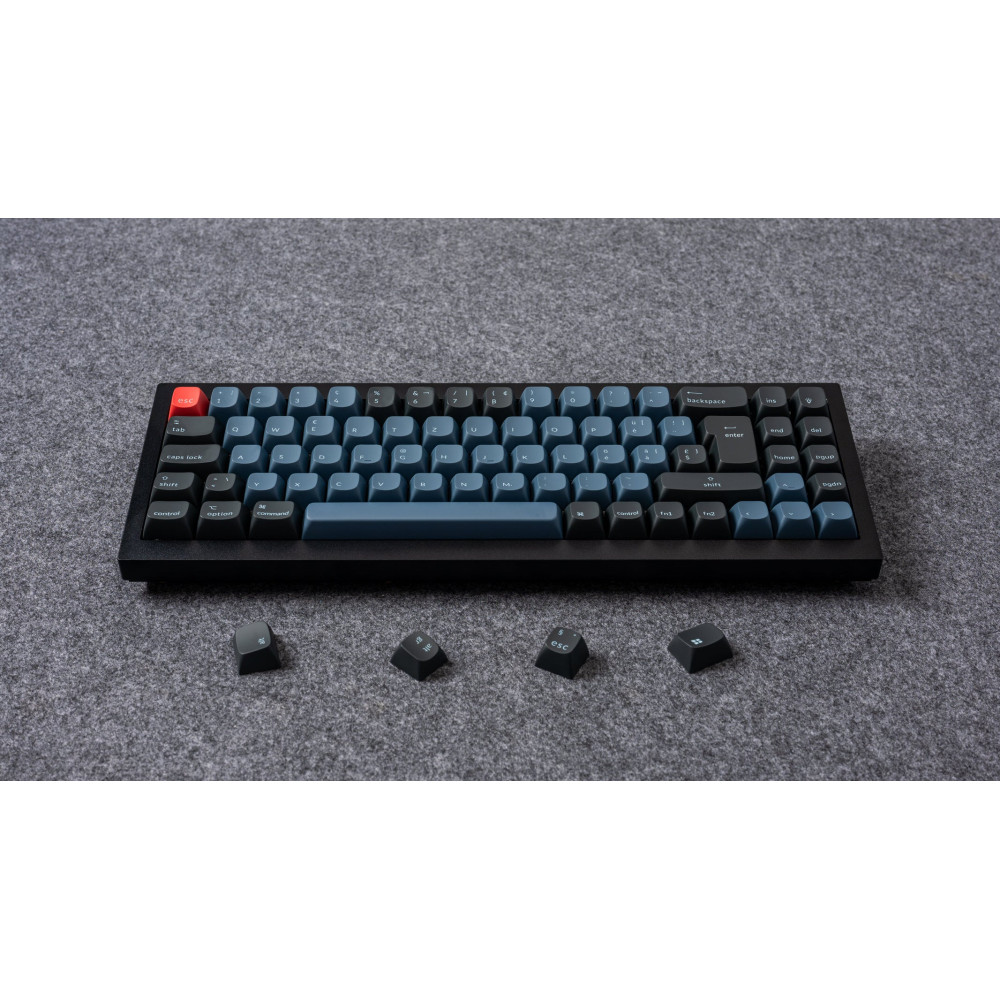 Keychron Q3 Black QMK Brown Switch (ANSI) avec bouton