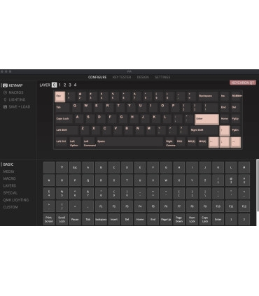 Keychron Q3 Black QMK Brown Switch (ANSI) w/Knob