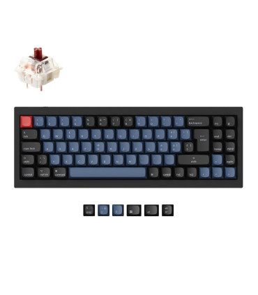 Keychron Q3 Black QMK Brown Switch (ANSI) w/Knob
