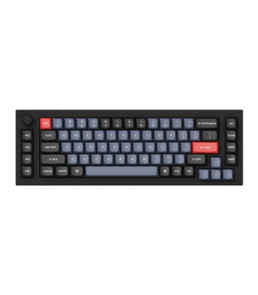 Keychron Q65 Black QMK Brown Switch (ANSI) w/Knob