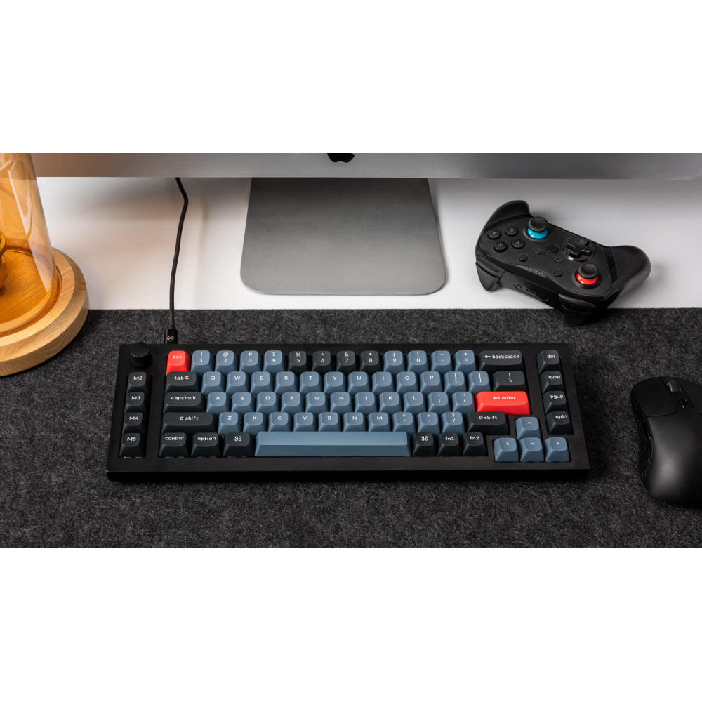 Keychron Q65 Black QMK Brown Switch (ANSI) w/Knob
