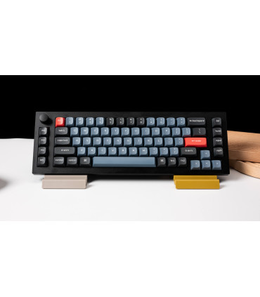 Keychron Q65 Interrupteur QMK brun noir (ANSI) avec bouton
