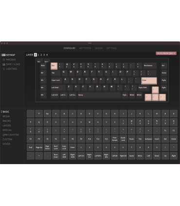 Keychron Q65 Black QMK Brown Switch (ANSI) w/Knob