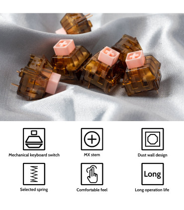 Kailh COCO PINK Box V2 Switch 110pcs/Set