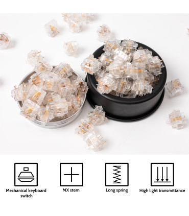 Kailh Clione Limacina Tactile Switch 110pcs/Set