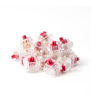 Kailh Crystal Burgundy Pro Switch 110pcs / Set