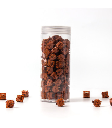 Gateron Cap V2 Switch 110pcs / Set Golden-Brown