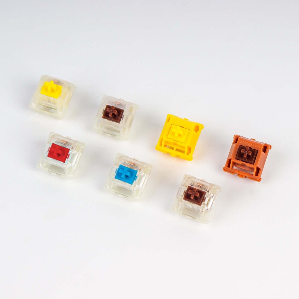 Gateron Cap V2 Switch 110pcs/Set Golden-Brown
