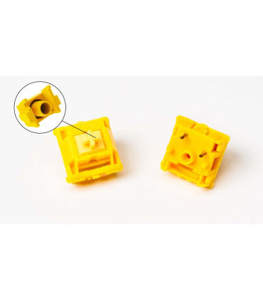 Gateron Cap V2 Switch 110pcs / Set Golden-Yellow