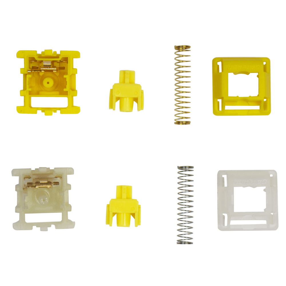 Gateron Cap V2 Switch 110pcs / Set Golden-Yellow