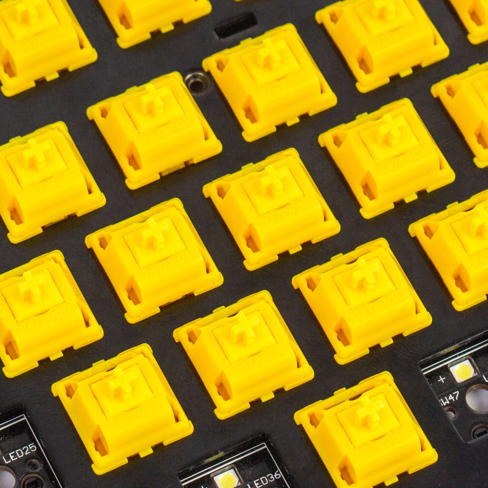 Gateron Cap V2 Switch 110pcs/Set Golden-Yellow