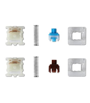 Gateron Cap V2 Switch 110pcs/Set Milky-Brown