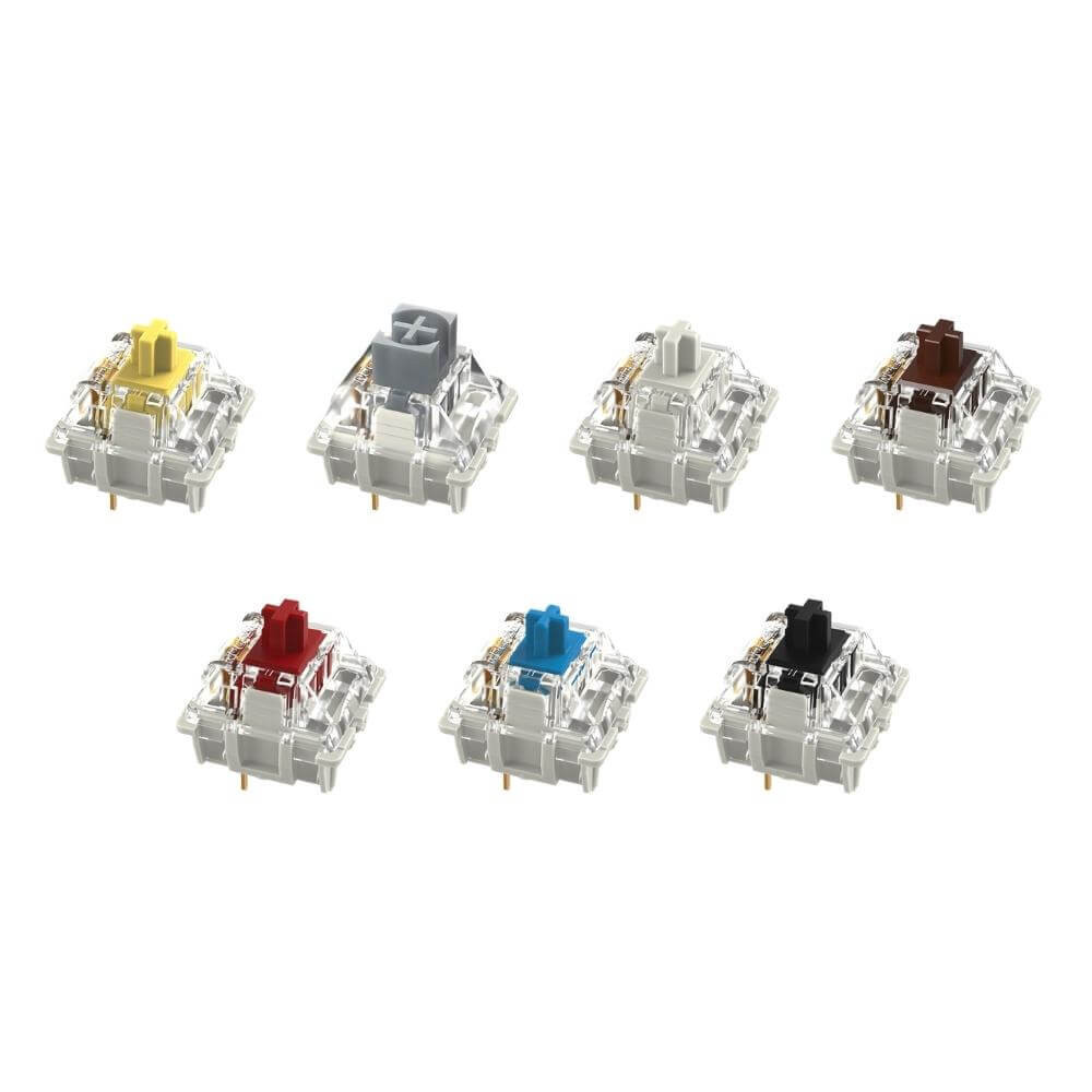 Gateron G Pro 2.0 Switch Set 110pcs / Set Silver