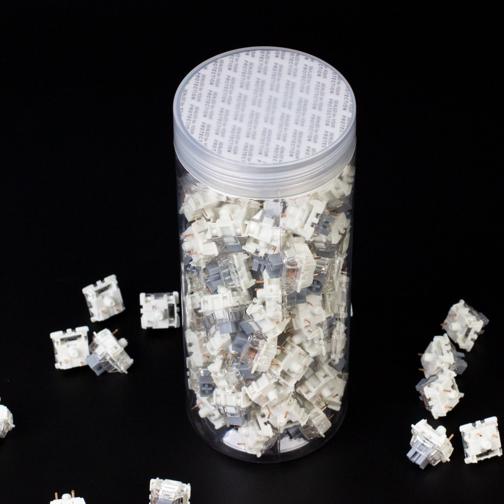 Gateron G Pro 2.0 Switch Set 110pcs/Set Silver