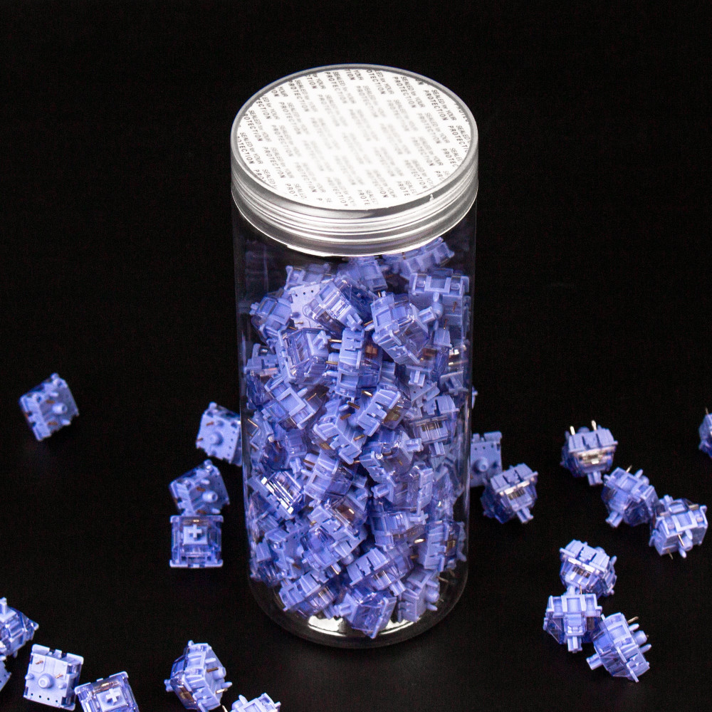 Gateron CJ Switch 110pcs / Set Light Blue