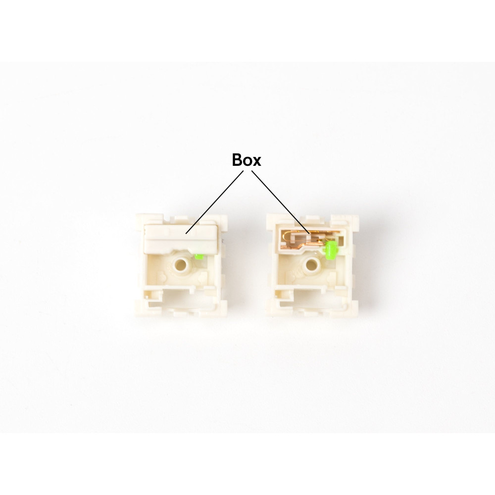 Kailh Box Switch 110pcs / Set Blanc