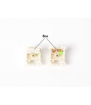 Kailh Box Switch 110pcs / Set Blanc