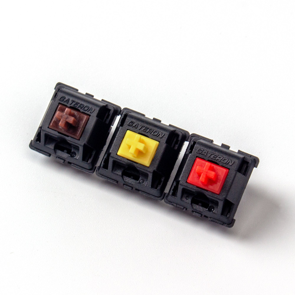 Gateron KS-3X Full Black Switch 110pcs / Set Blue