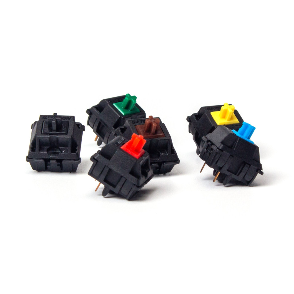 Gateron KS-3X Full Black Switch 110pcs / Set Black