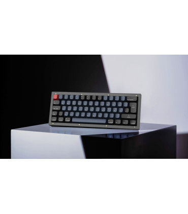 Keychron V4 Frosted Black QMK Brown Switch (ISO-CH)