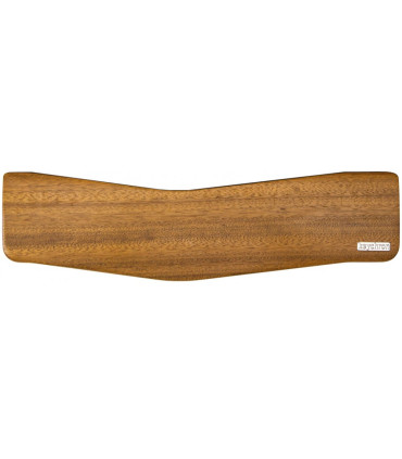Ergonomic wrist rest made of fine wood for more comfort