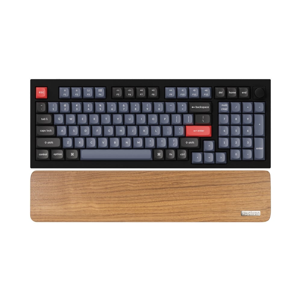 Keychron Q5/V5/K4 Pro Walnut Wood Palm Rest