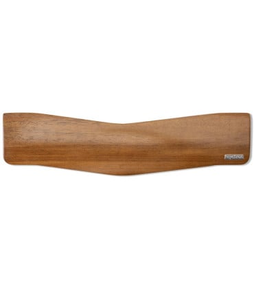 Ergonomische Handballenauflage aus edlem Holz für für mehr Komfort