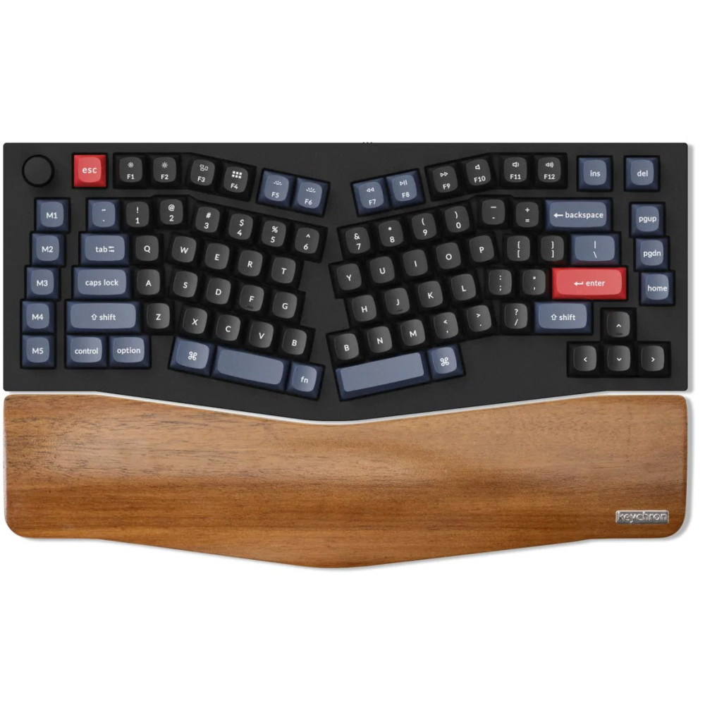 Keychron repose-poignets Q10/V10 en bois de noyer