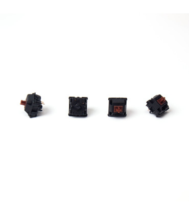 Gateron KS-3X Full Black Switch 110pcs / Set Marron