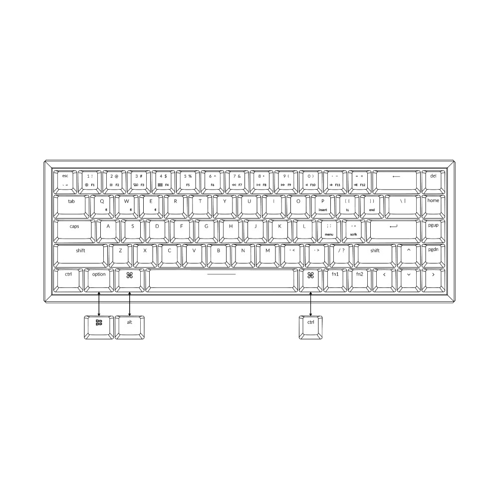 Keychron K6 Red Switch (ANSI)