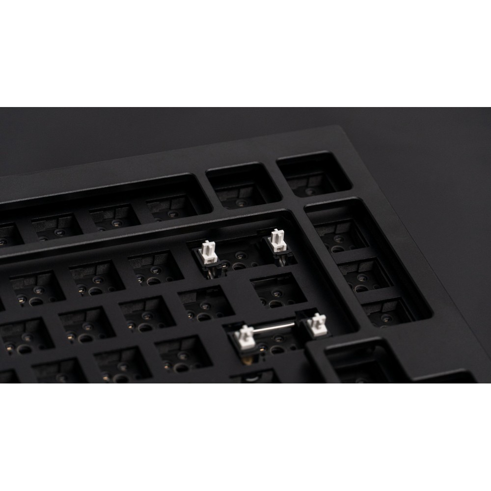 Keychron Q1 Commutateur QMK noir remplaçable à chaud rouge (ANSI)