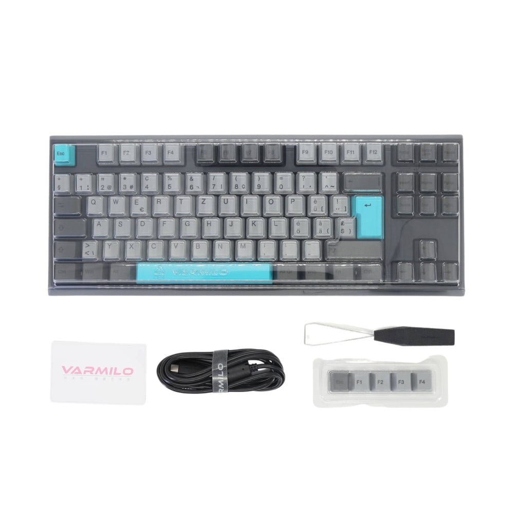 Varmilo Cliff Moonlight Cherry MX Silent Red (ISO-CH)