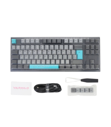 Varmilo Cliff Moonlight Cherry MX Silent Red (ISO-CH)