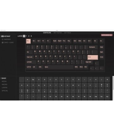 Keychron Q1 QMK Hot-Swap Barebone (ISO) Space Grey
