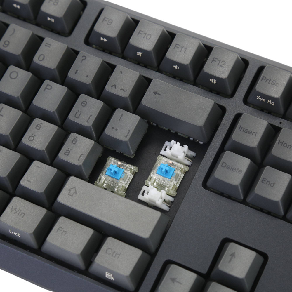 Varmilo Cliff Charcoal Cherry MX rouge silencieux (ISO-CH)