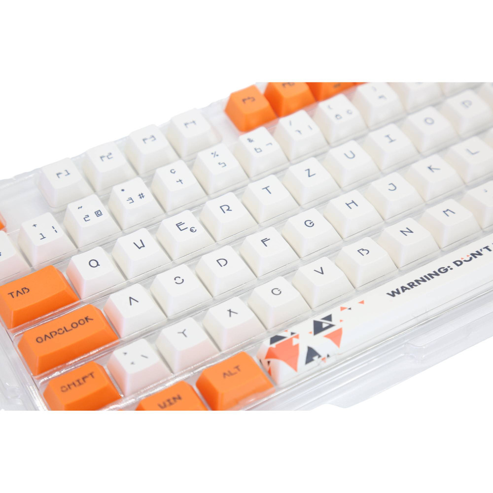 Varmilo Capuchons de touches PBT dans une disposition ISO-CH suisse | Durable et élégant