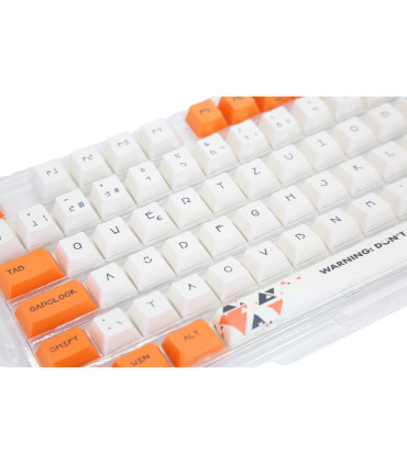 Varmilo Capuchons de touches PBT dans une disposition ISO-CH suisse | Durable et élégant