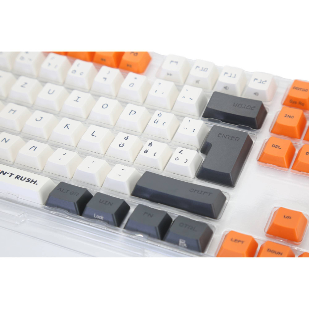 Varmilo Capuchons de touches PBT dans une disposition ISO-CH suisse | Durable et élégant