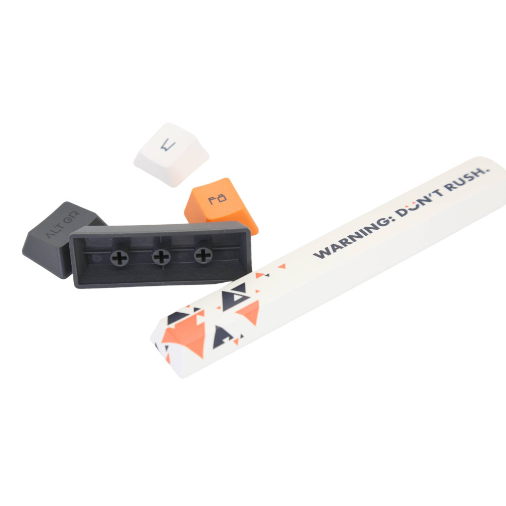 Varmilo Capuchons de touches PBT dans une disposition ISO-CH suisse | Durable et élégant